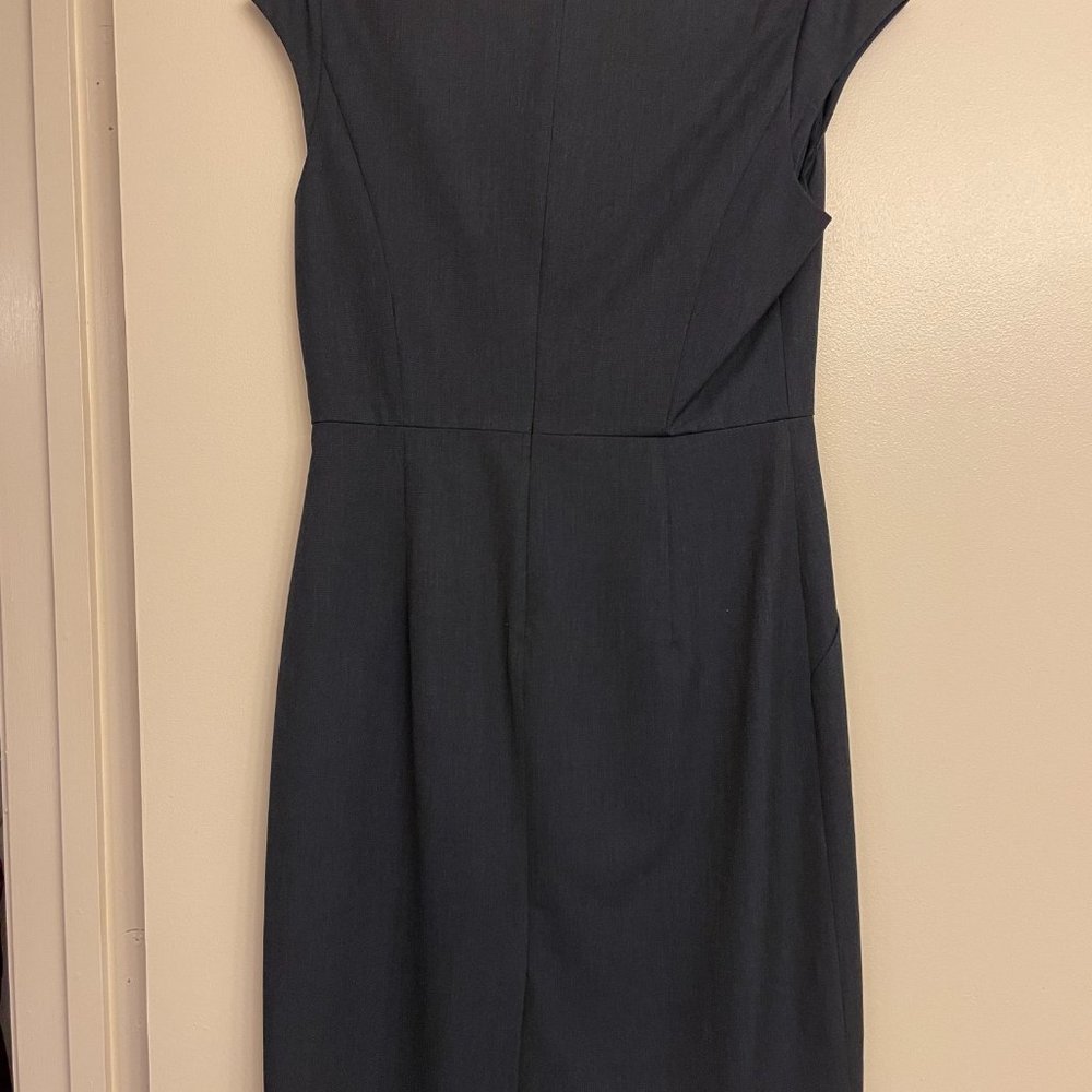 Ann Taylor Navy Blue Sheath Dress - Picture 3 of 3